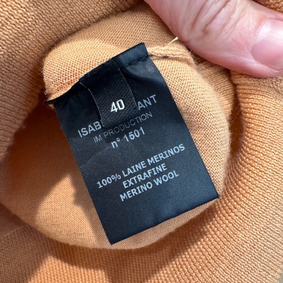 Isabel Marant made in Italy Quarter Sleeve Crew Neck Sweater / EU 40 - Picture 4 of 9